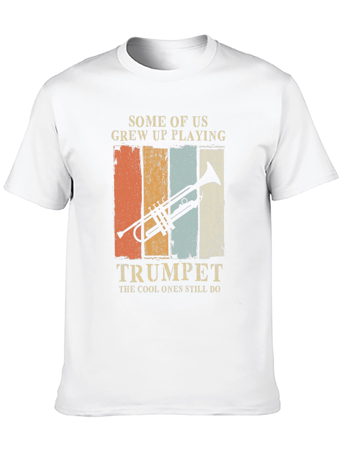 Black Trumpet Player T-Shirt - Cool Ones Still Do! view 10