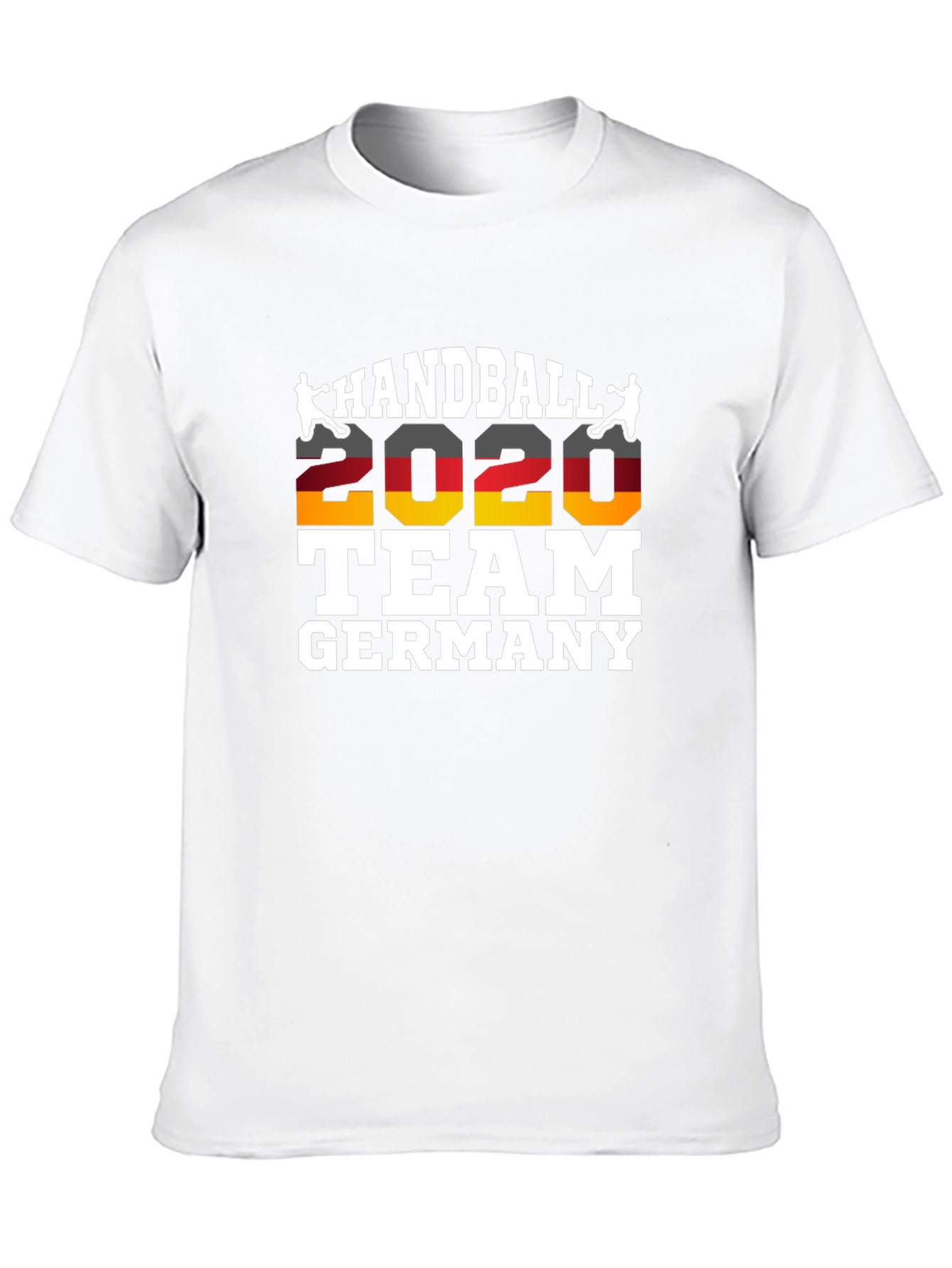 Black Handball Germany 2020 Team T-Shirt view 10