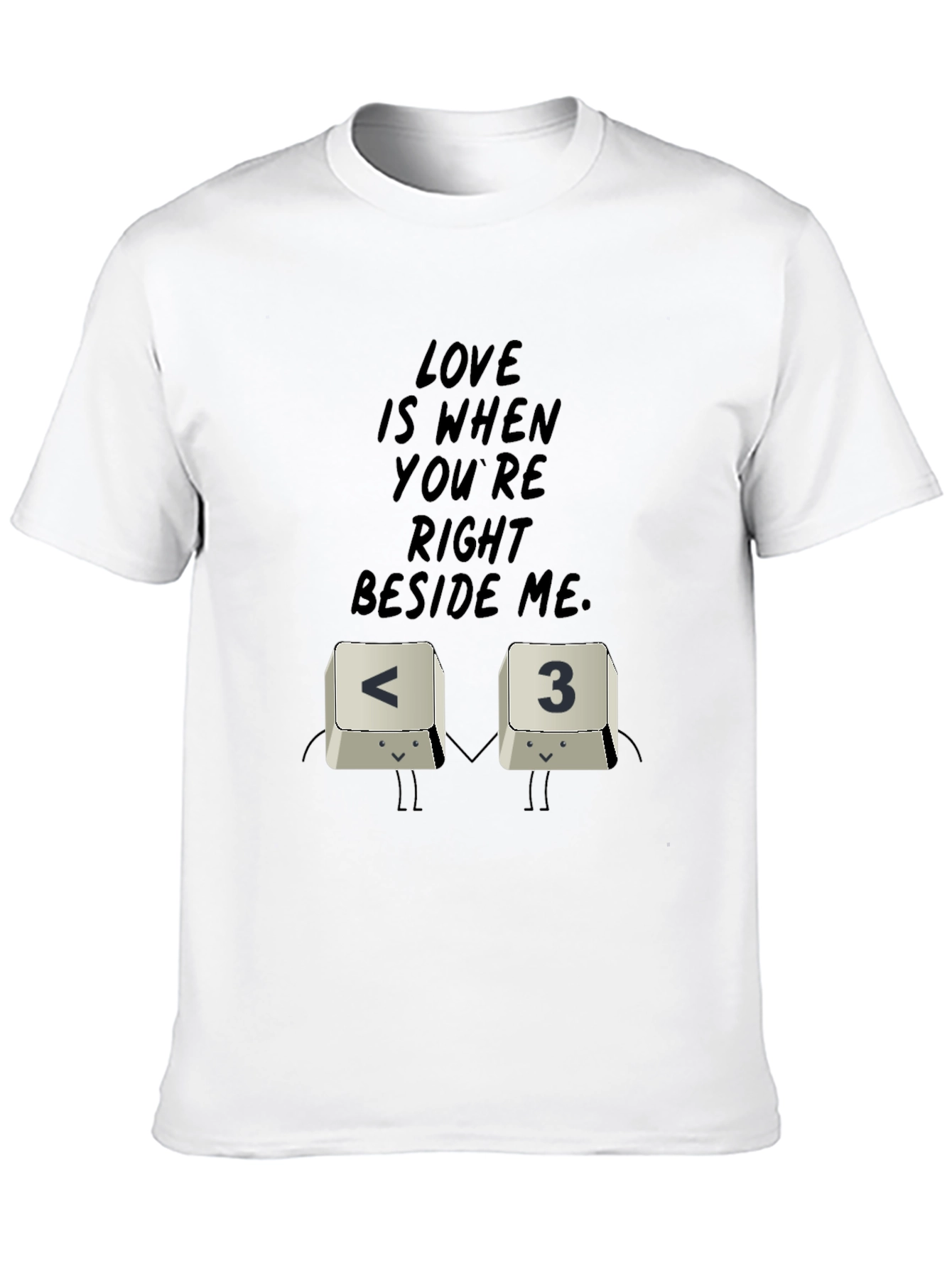 Black Love is Right Beside Me T-Shirt view 10