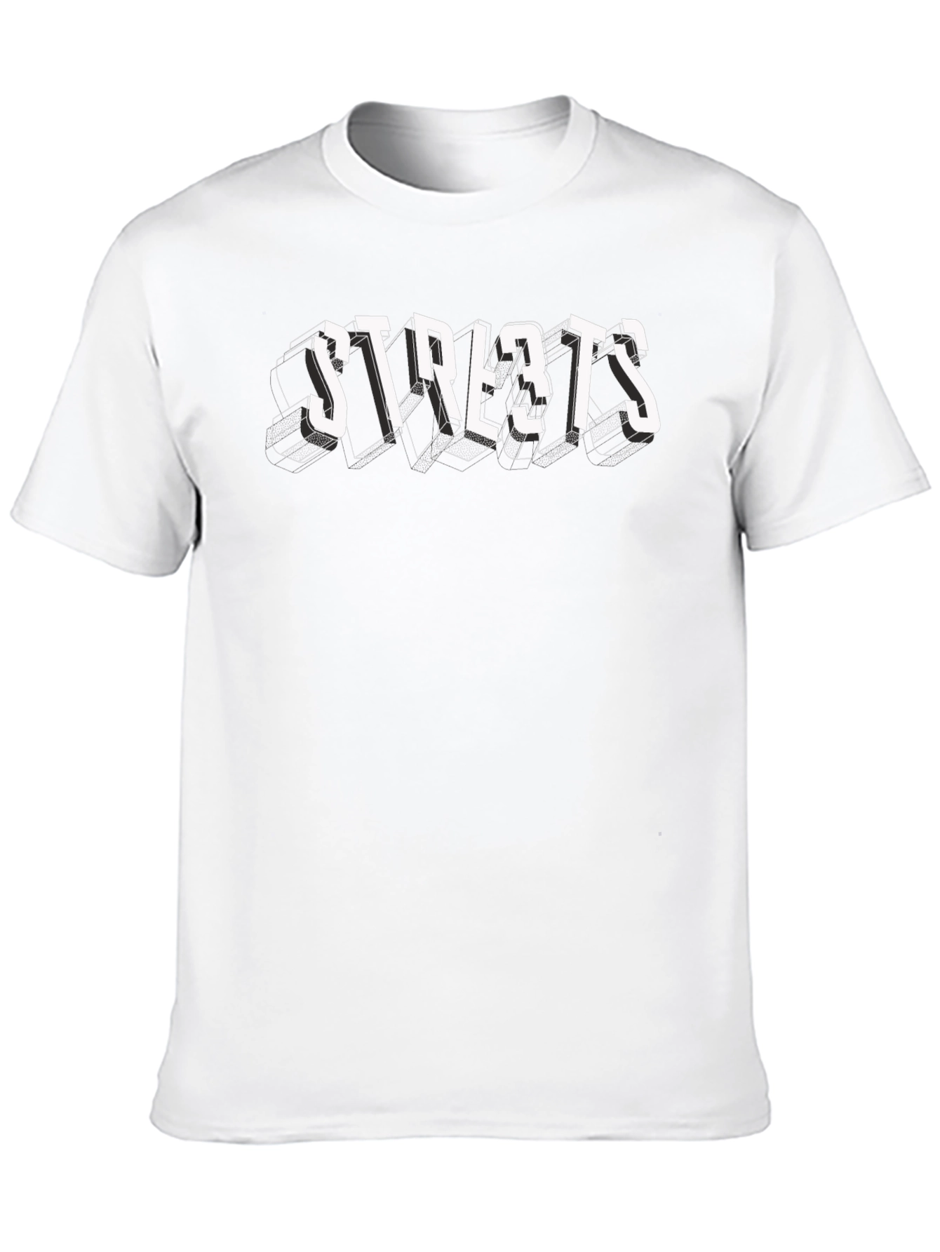 Black Streets Black Graphic T-Shirt view 10