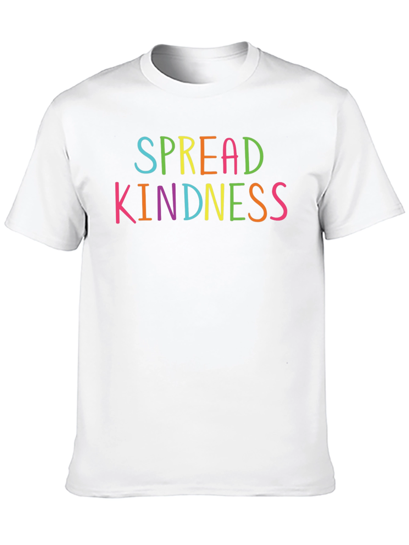 Black Spread Kindness T-Shirt - Positive Message Tee view 10
