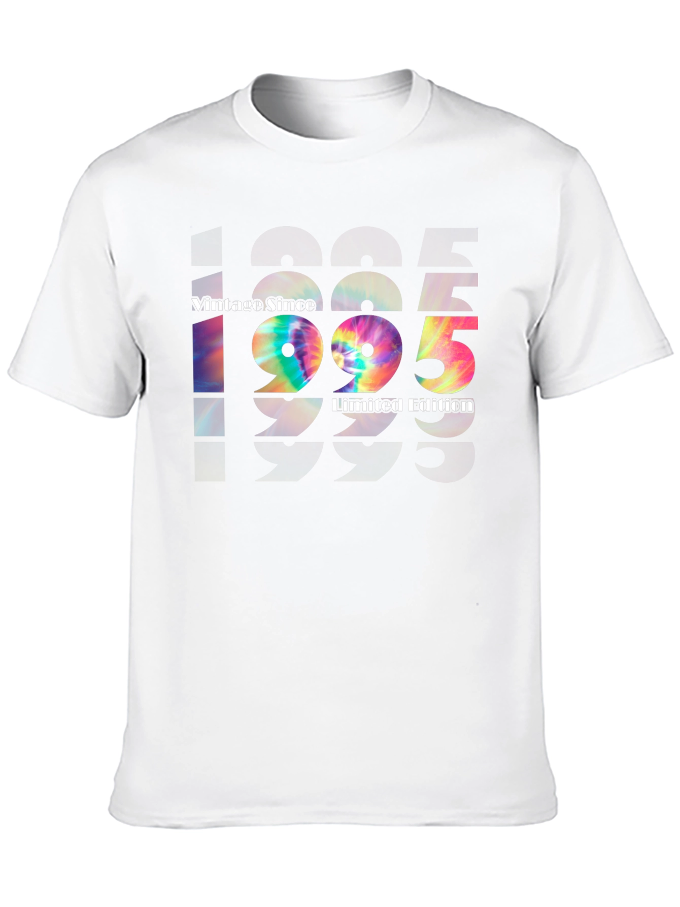 Black Vintage Since 1995 Limited Edition Tie-Dye T-Shirt view 10