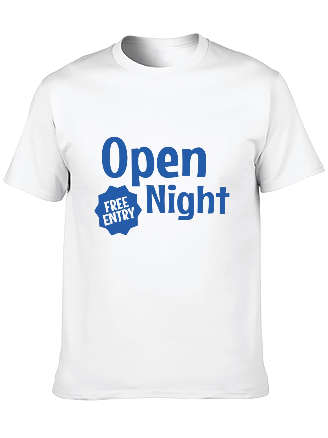 Black Open Night Black T-Shirt - Free Entry! view 10