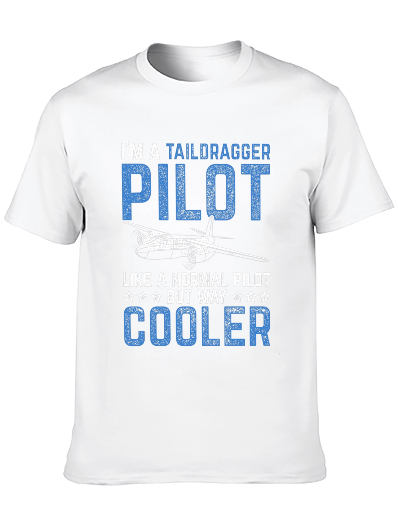 Black Taildragger Pilot T-Shirt - Cool Aviation Tee view 10