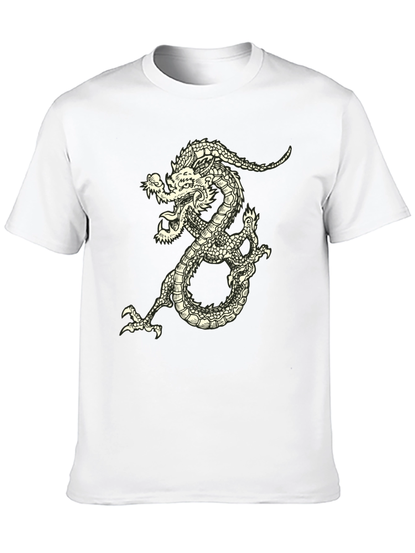 Black Dragon Graphic Tee - Black Short Sleeve view 10