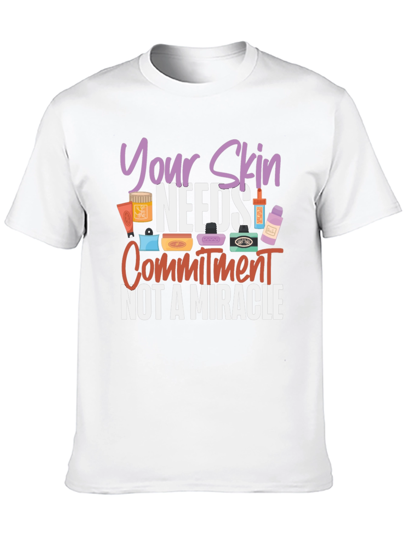 Black Skin Care Commitment T-Shirt view 10