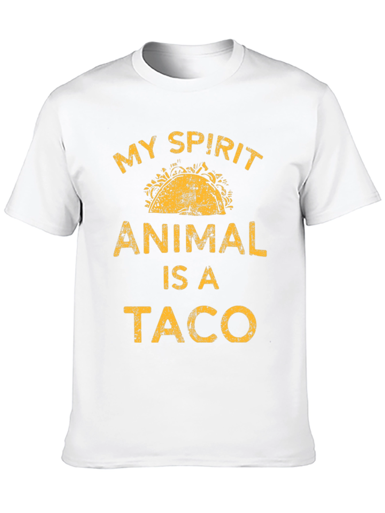 Black My Spirit Animal Is A Taco Graphic T-Shirt view 10