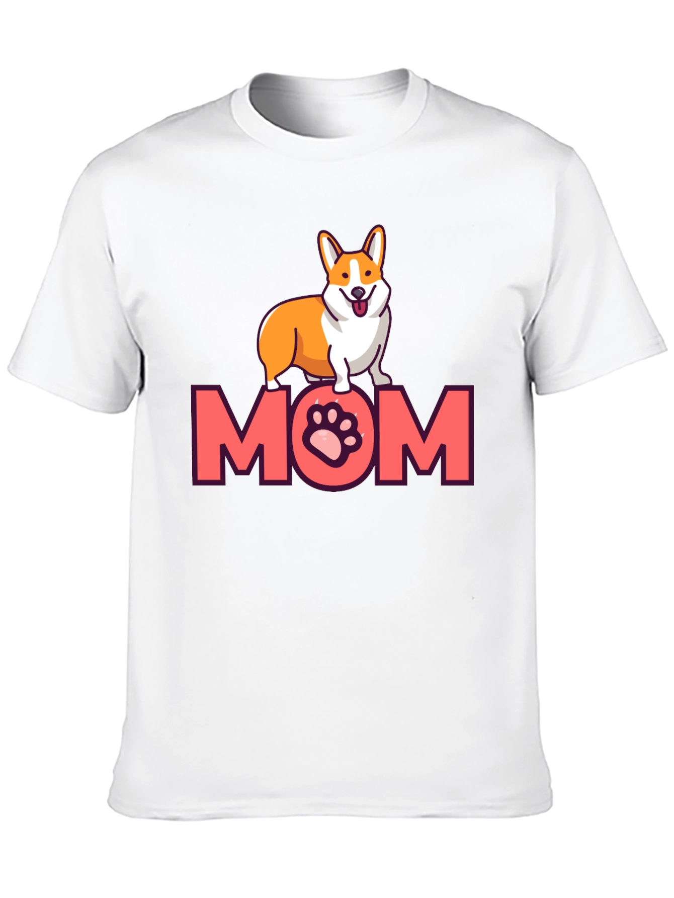 Black Corgi Mom T-Shirt - Cute Dog Lover Tee view 10