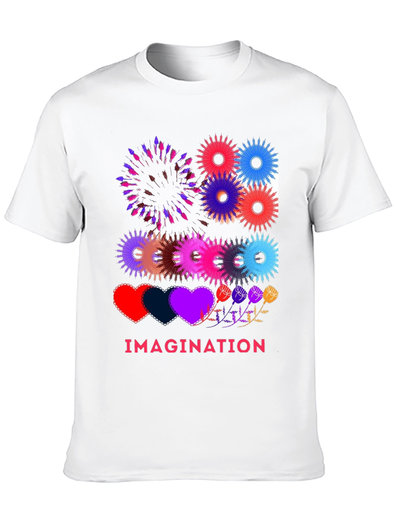 Black Imagination Graphic T-Shirt view 10