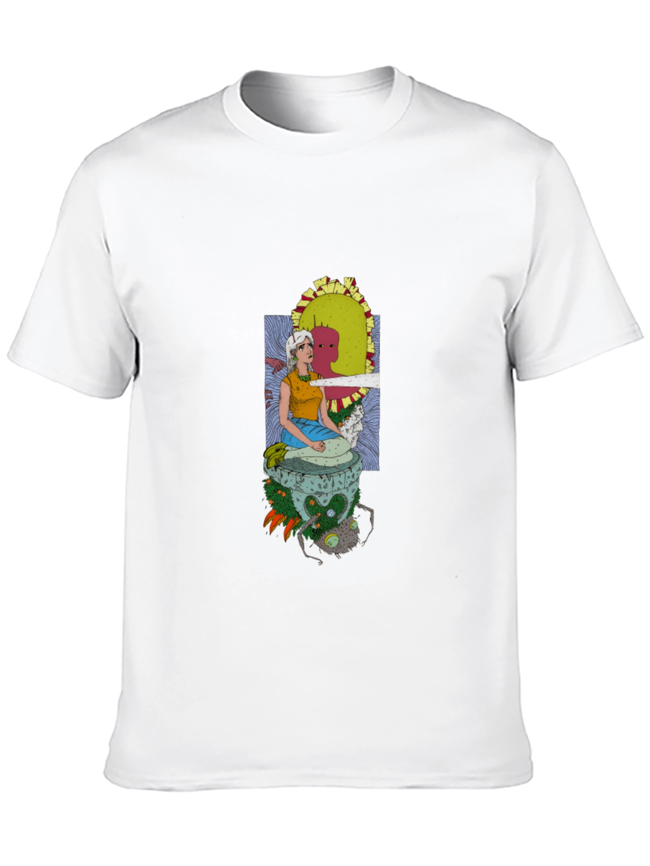 Black Unique Graphic Print T-Shirt - Quirky & Stylish view 10