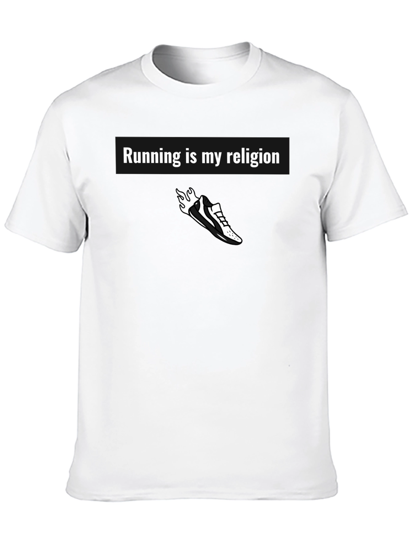 Running Is My Religion T-Shirt - 10