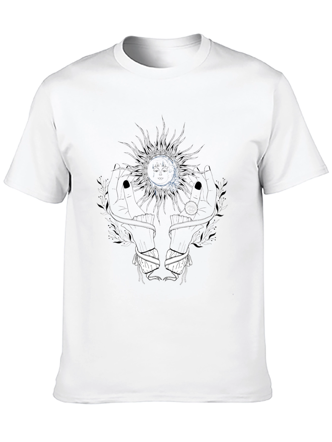 Black Mystic Sun Graphic Tee view 10