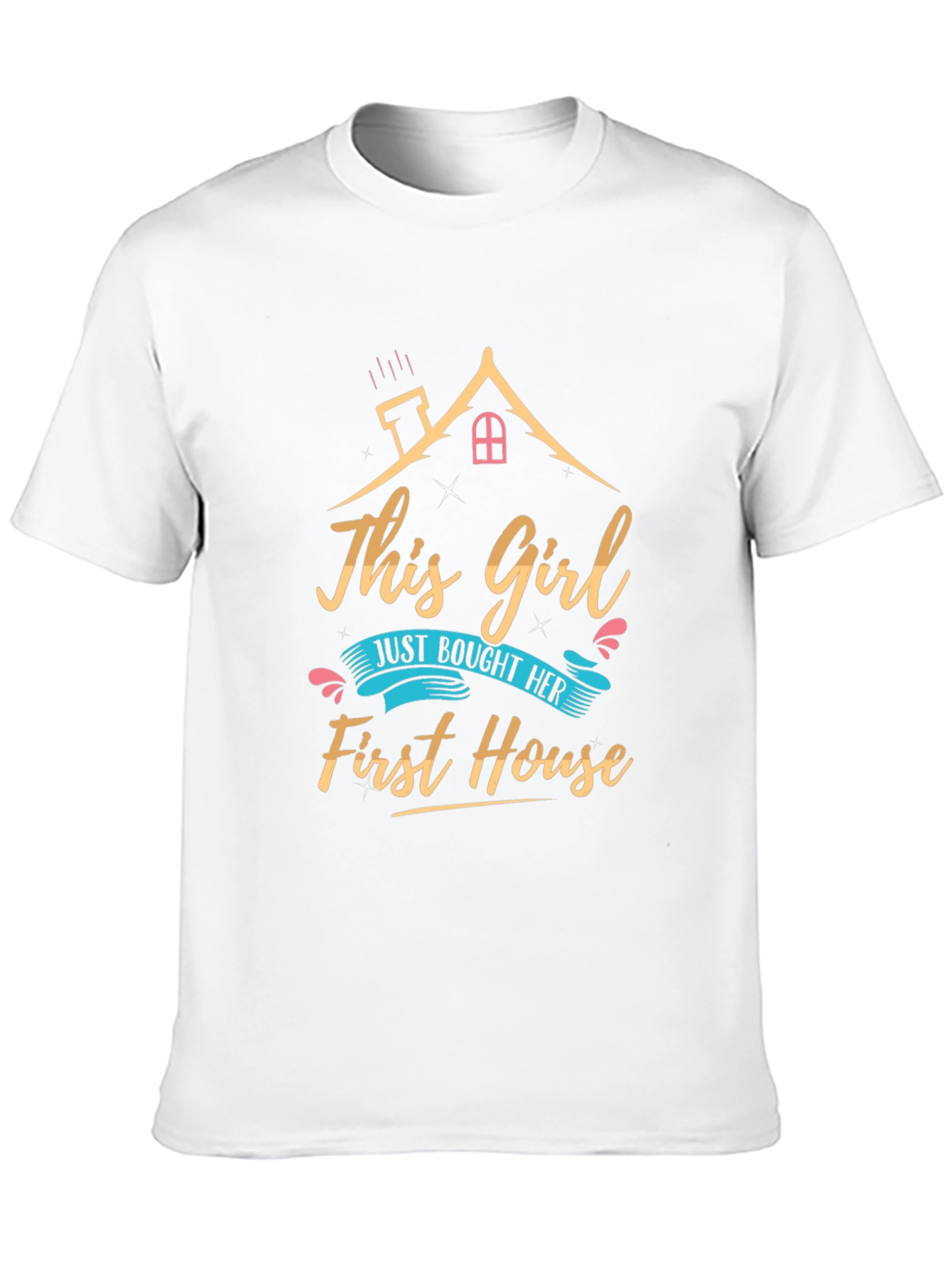 Black New Homeowner T-Shirt - This Girl Bought First House view 10