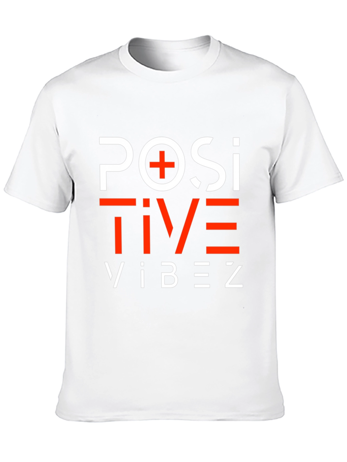 Black Positive Vibez Graphic Tee - Black view 10
