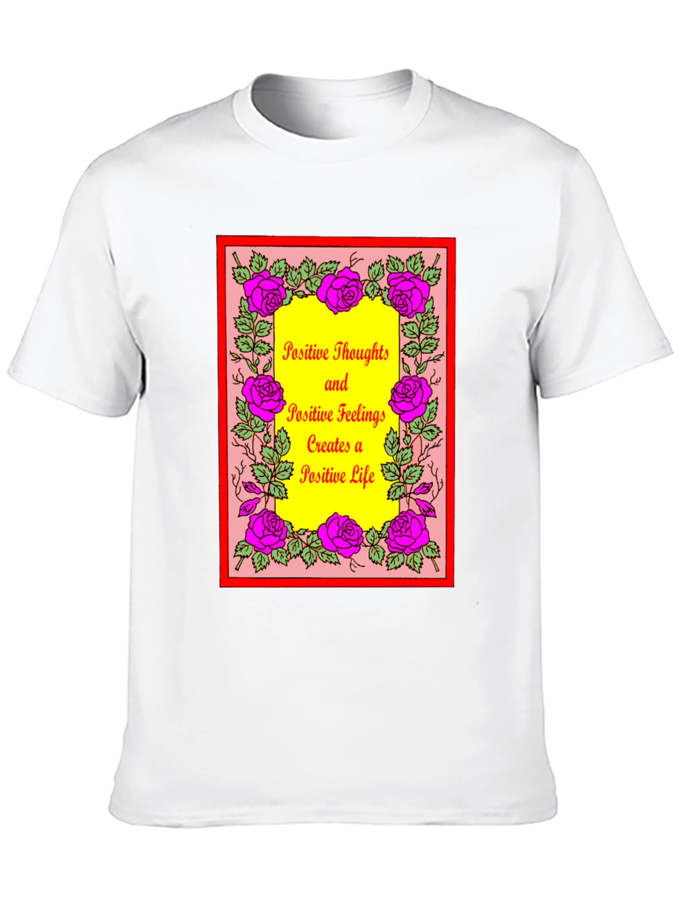 Black Positive Vibes Graphic Tee view 10