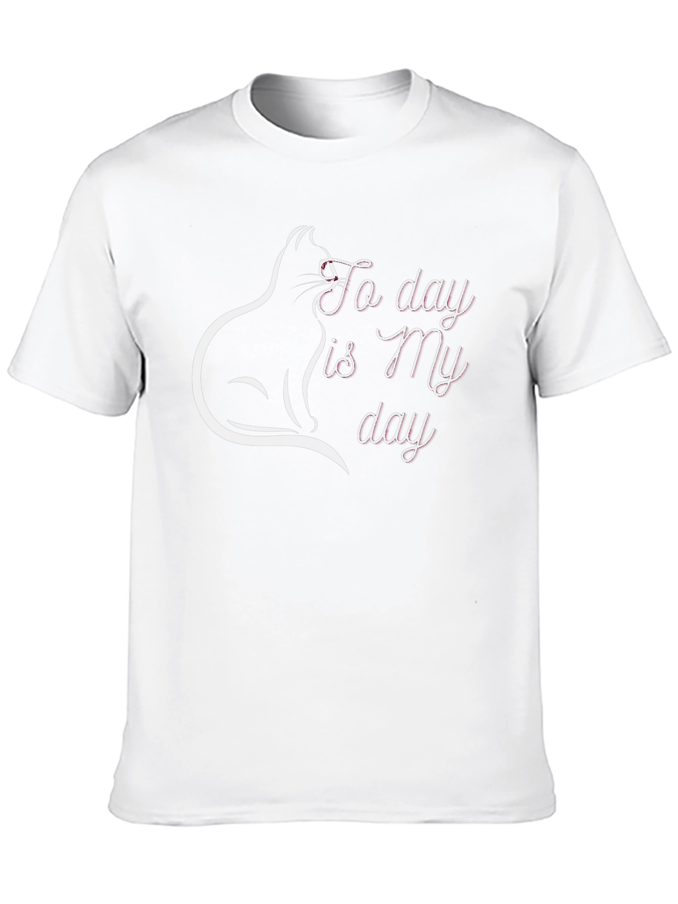 Black Cat Lover T-Shirt: Today is My Day view 10