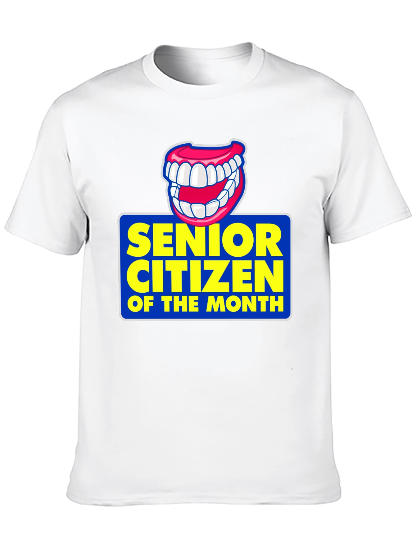 Black Senior Citizen of the Month Novelty Graphic T-Shirt view 10