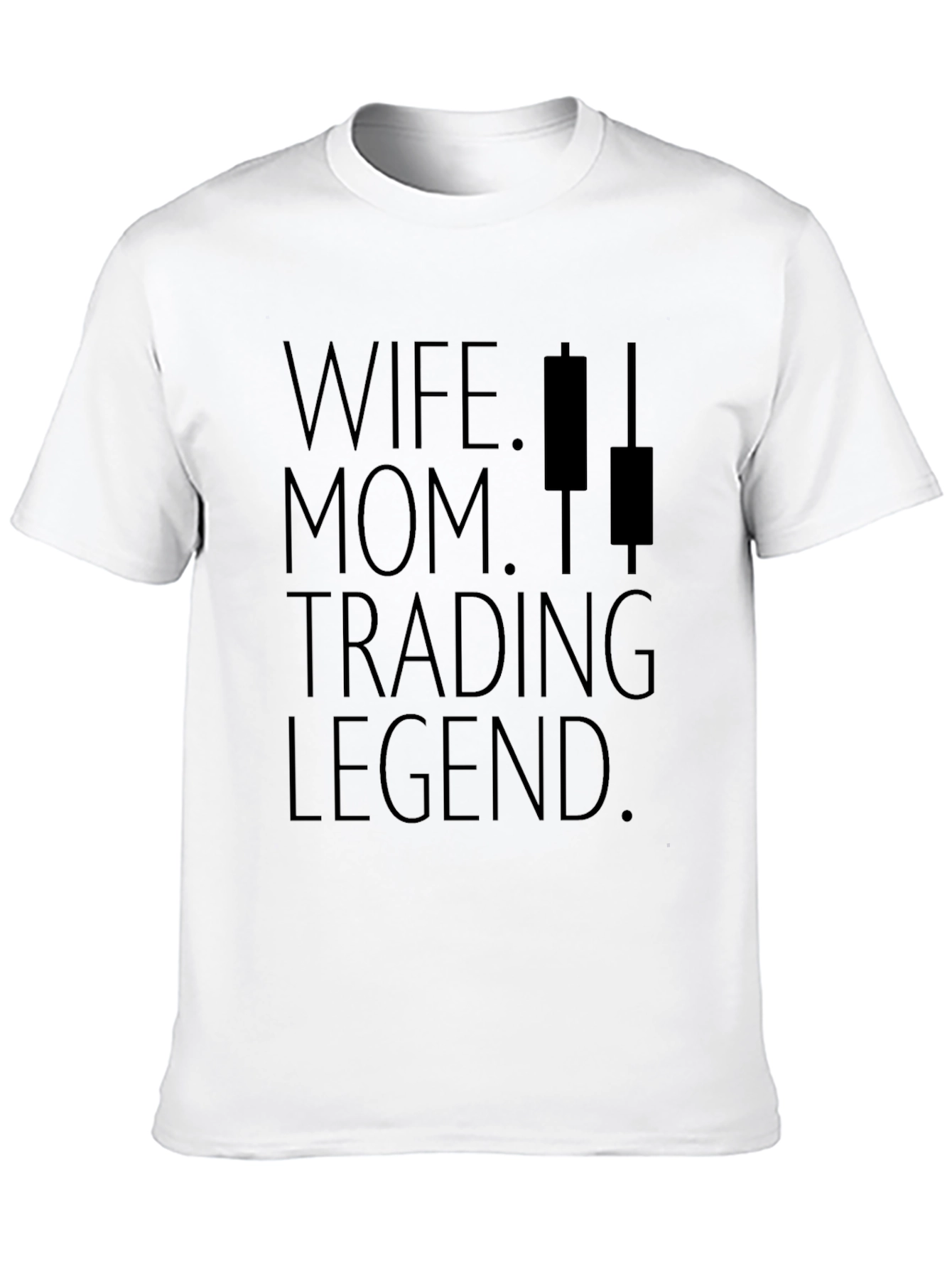 Black Wife Mom Trading Legend Graphic Tee - Black view 10