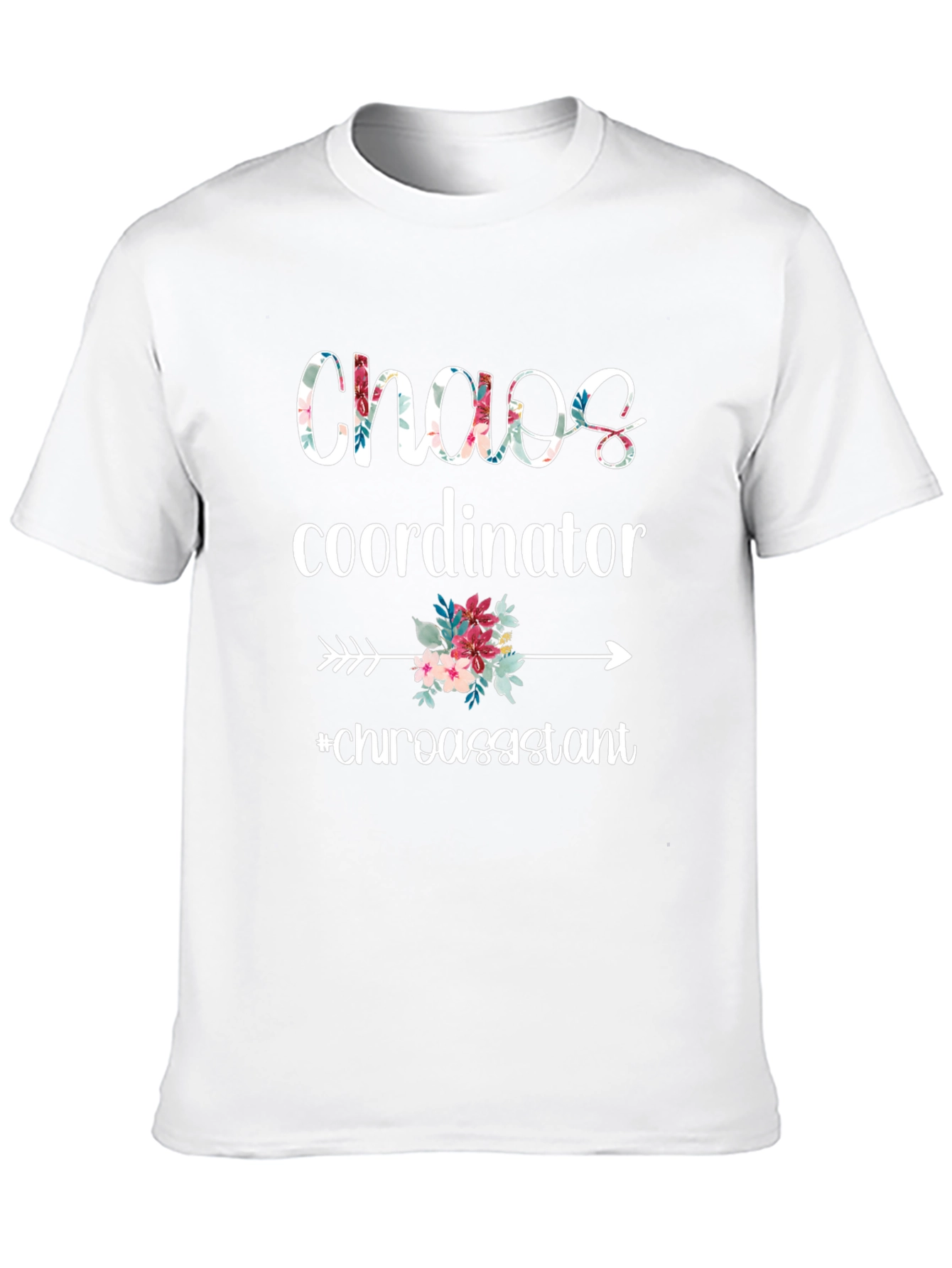 Black Chaos Coordinator Floral T-Shirt view 10