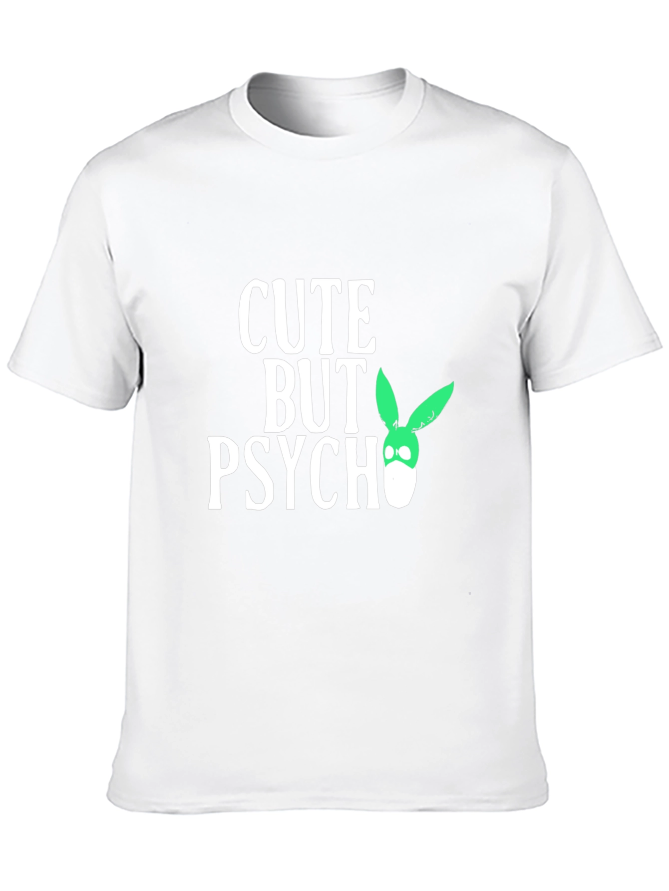 Black Cute But Psycho Bunny Graphic Tee - Black view 10