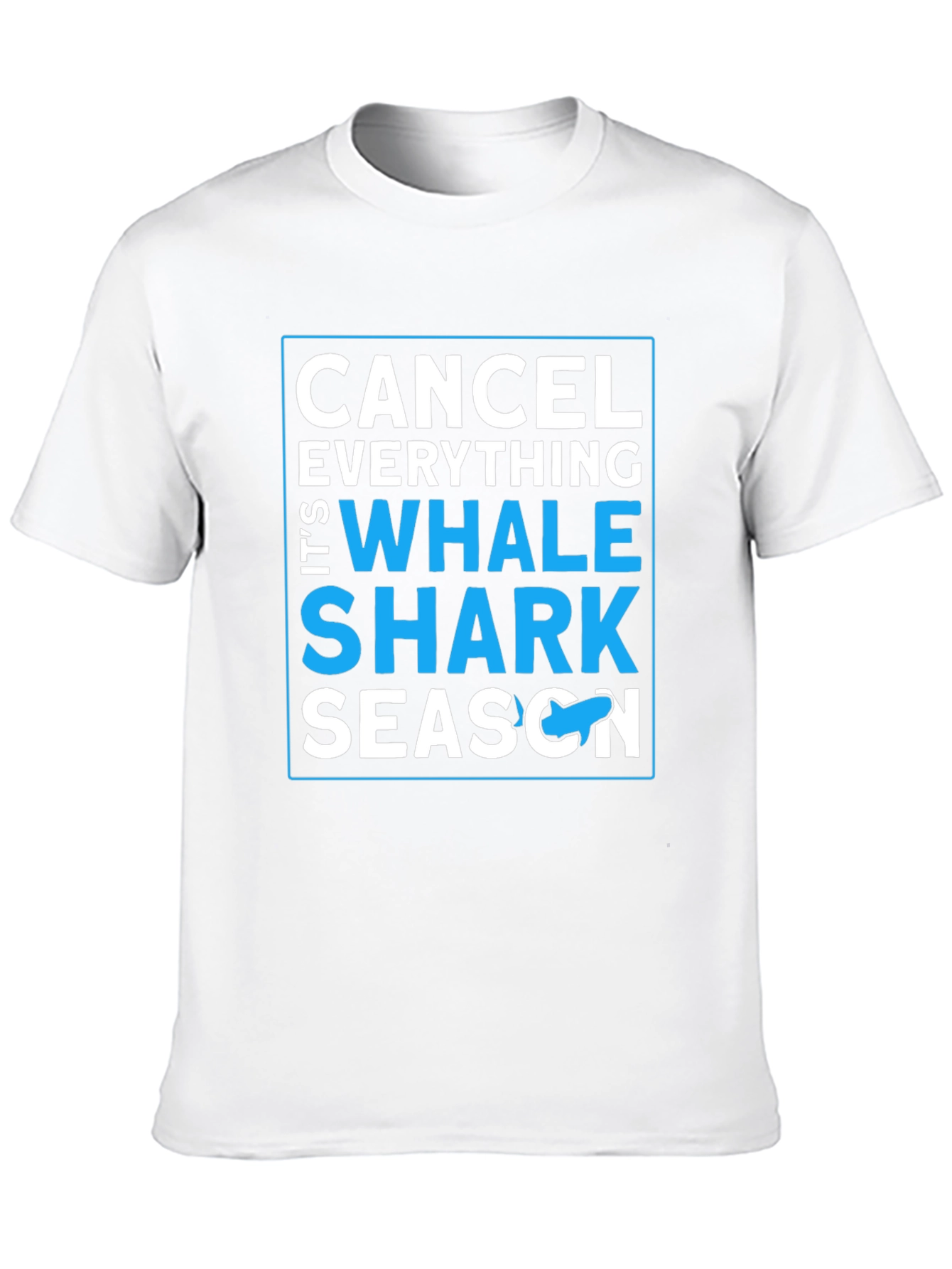 Whale Shark Season Black Graphic T-Shirt - 10