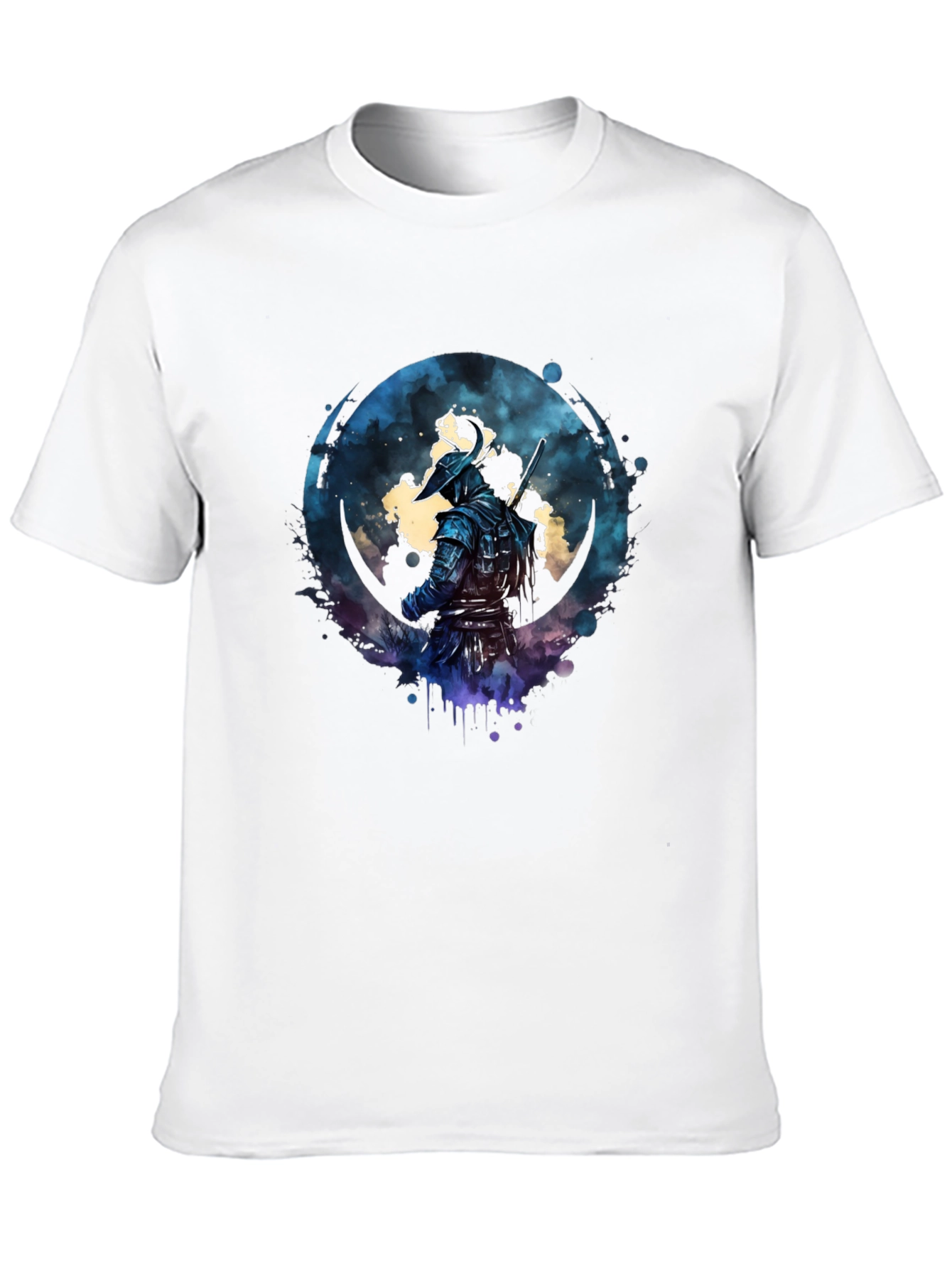 Black Warrior Graphic Black T-Shirt view 10