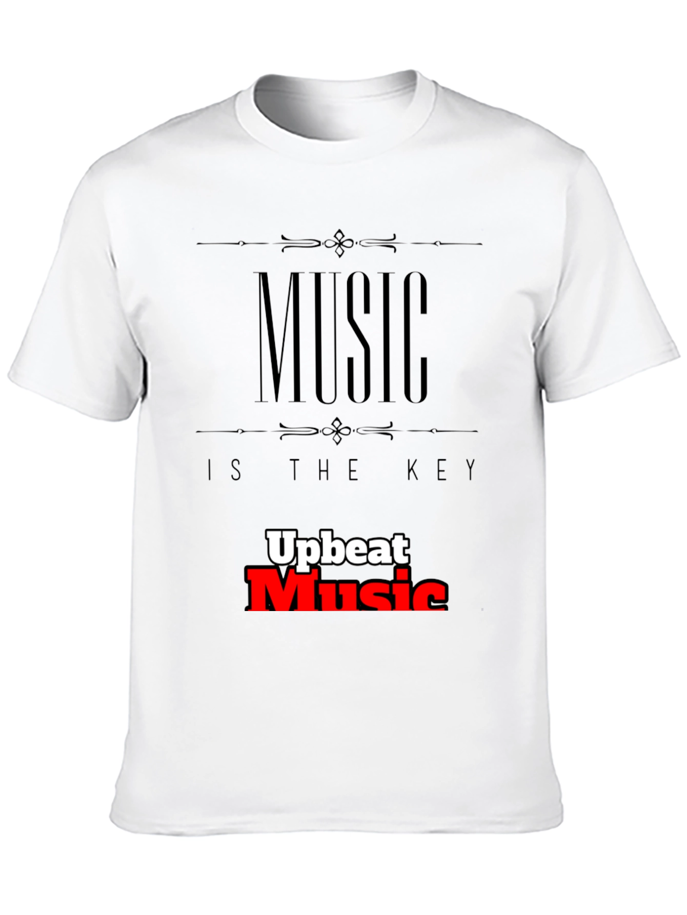 Black Music is the Key Graphic T-Shirt view 10