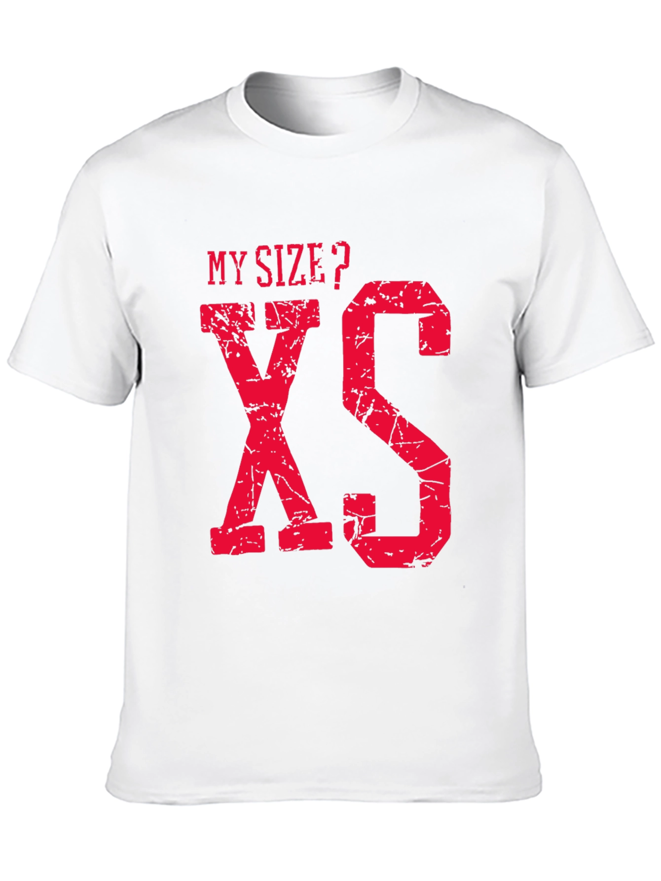 Black My Size? XS Funny Graphic T-Shirt view 10