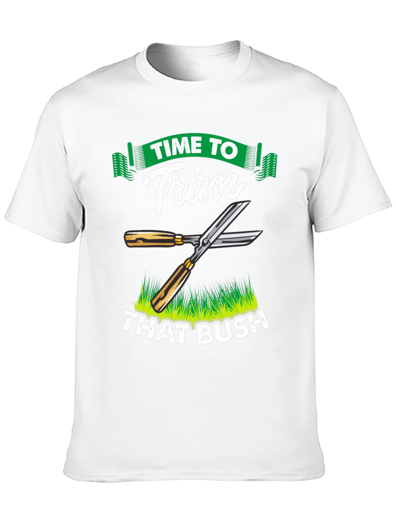 Black Time To Trim That Bush T-Shirt Funny view 10