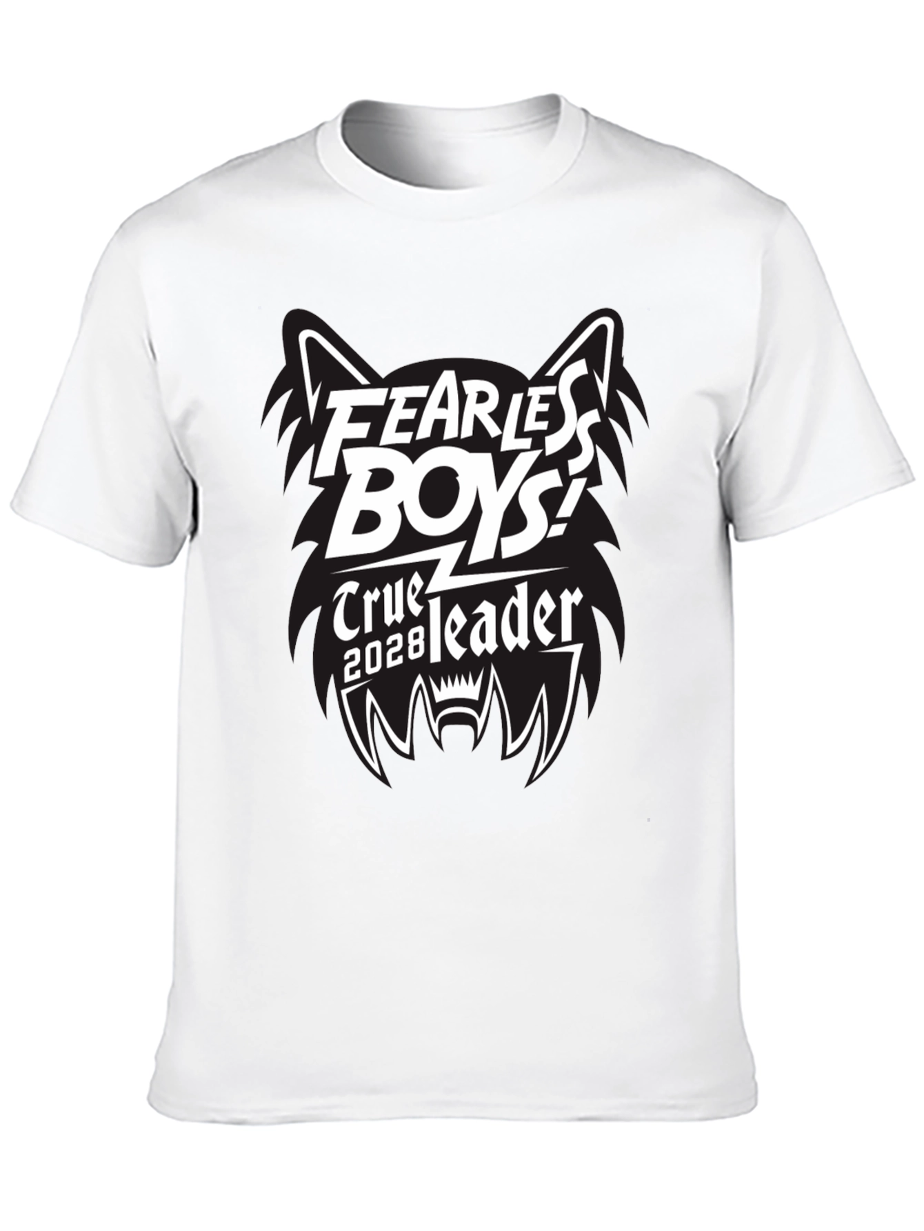 Black Fearless Boys Graphic Tee - True Leader 2028 view 10