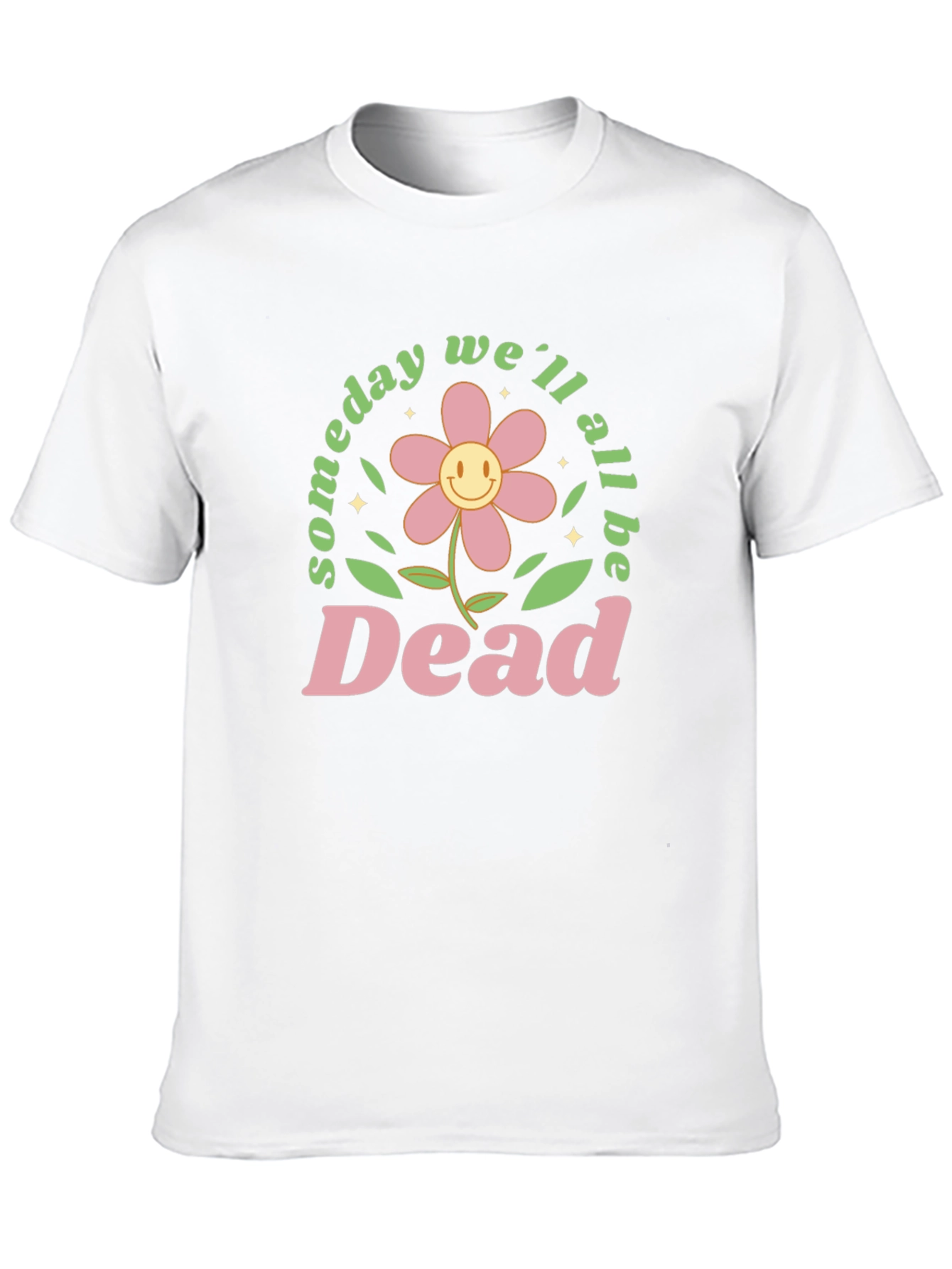 Black Someday We'll All Be Dead Graphic Tee - Black view 10