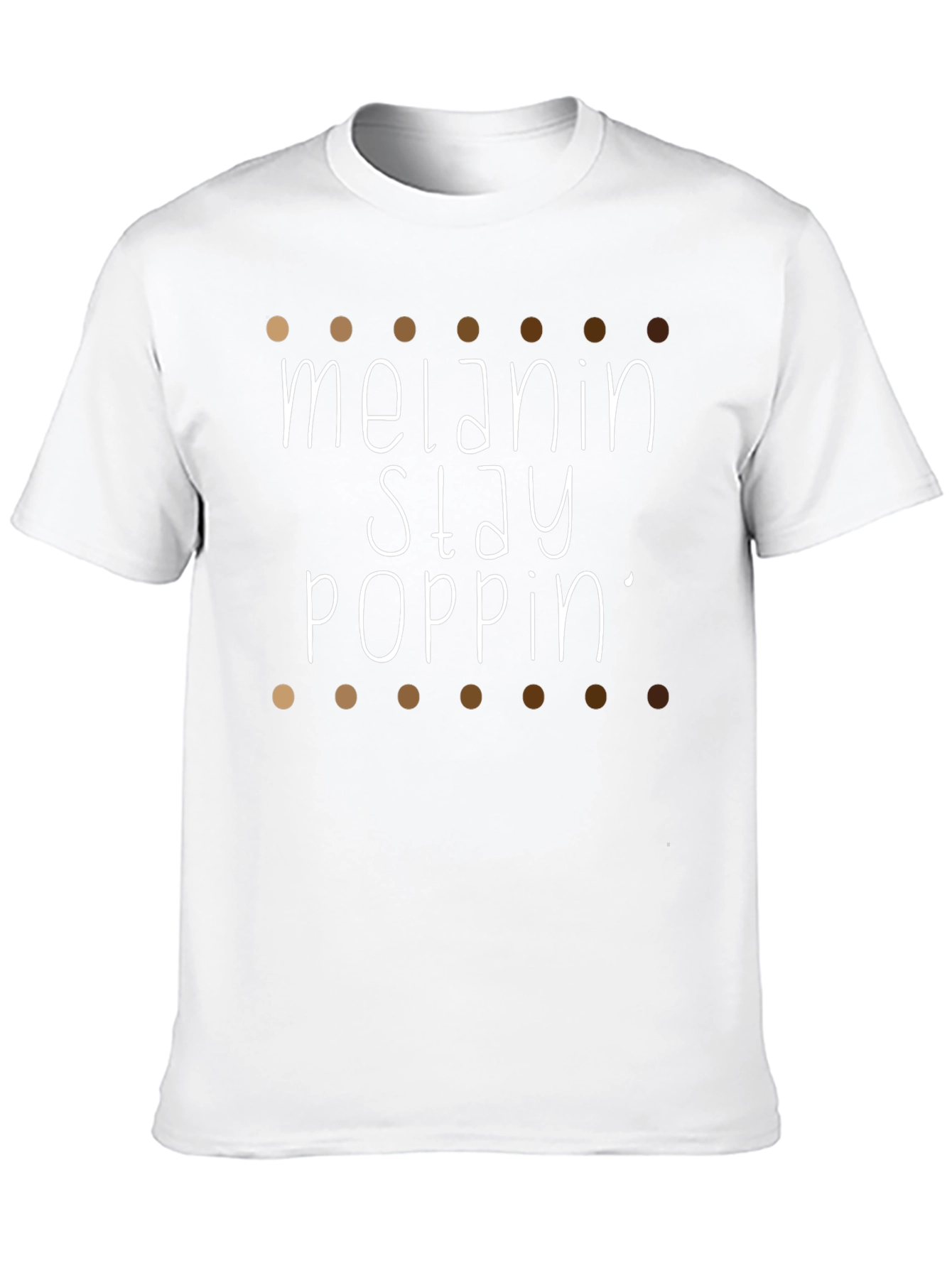Black Melanin Stay Poppin' Graphic Tee - Unisex view 10