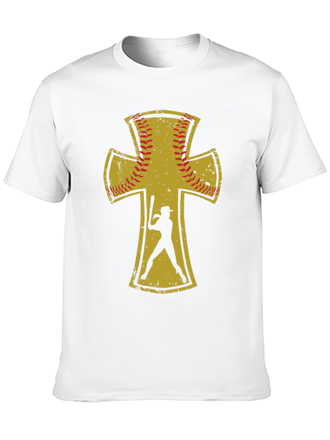 Black Baseball Cross T-Shirt view 10