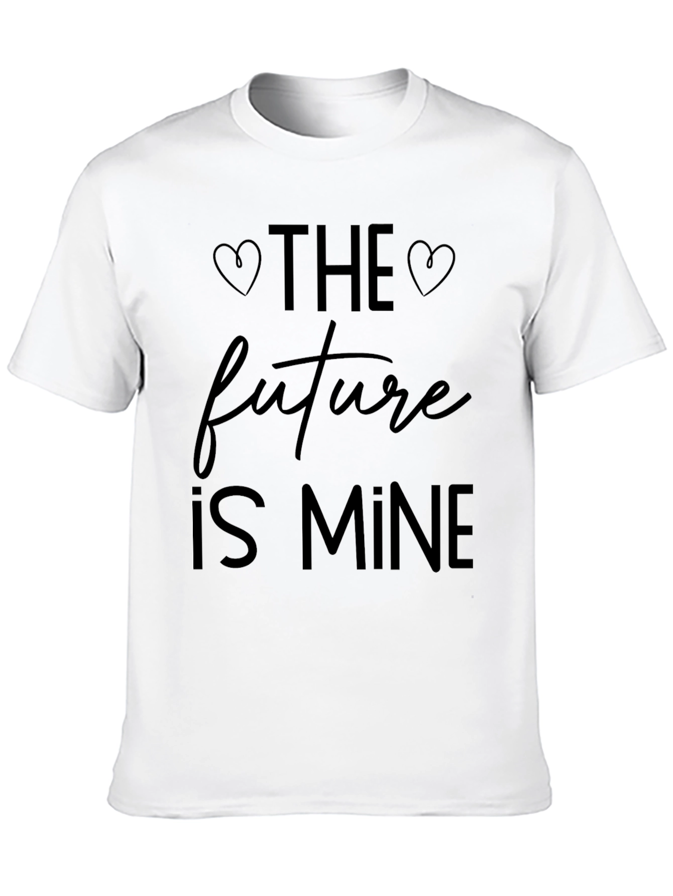 Black The Future is Mine Graphic T-Shirt view 10