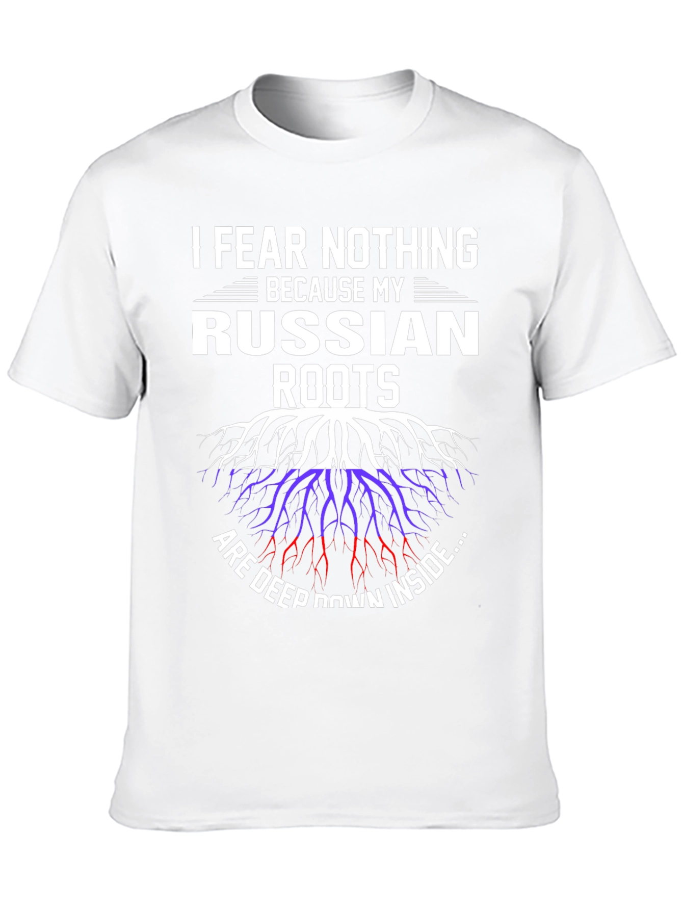 Black Russian Roots Graphic Tee -  I Fear Nothing view 10