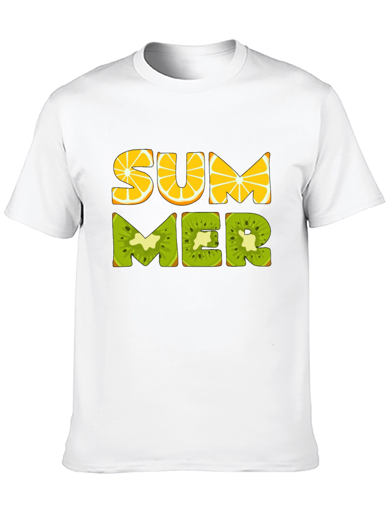 Black Summer Fruit T-Shirt - Fresh & Fun Design view 10