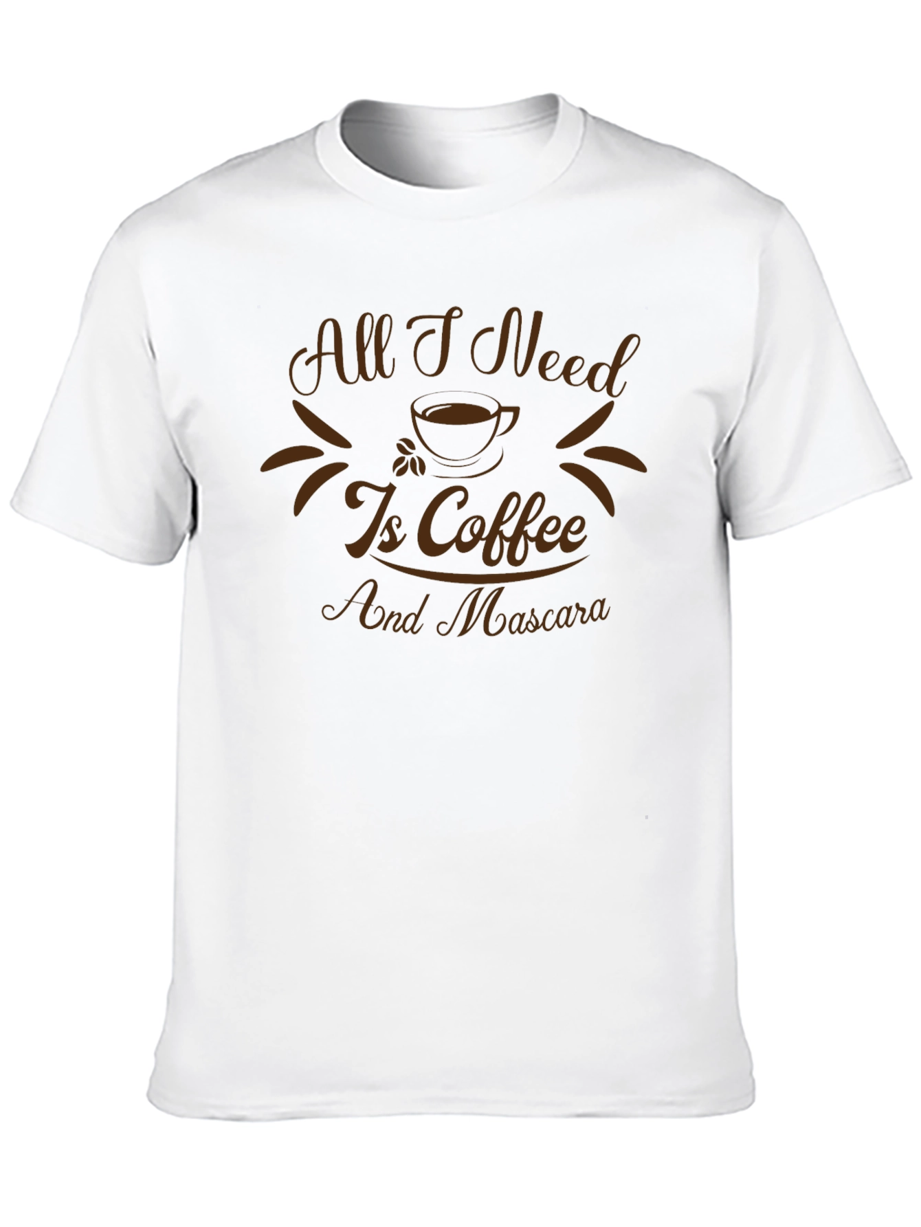 Black Coffee & Mascara T-Shirt - Perfect for Everyday! view 10