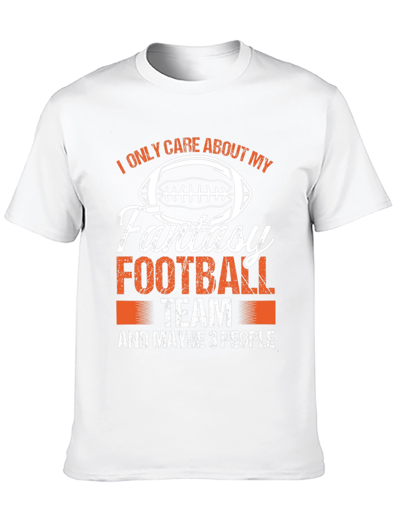 Black Fantasy Football Team T-Shirt view 10