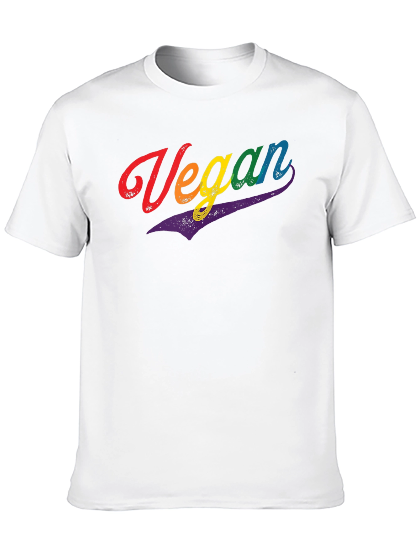 Vegan Pride Rainbow T-Shirt - 10