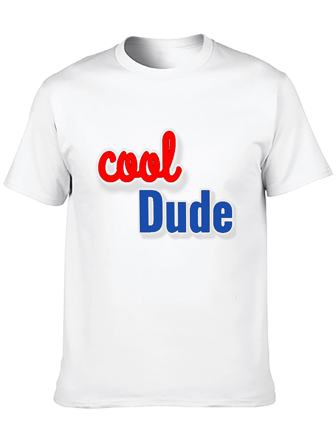 Black Cool Dude Graphic Tee - Black Cotton Blend view 10