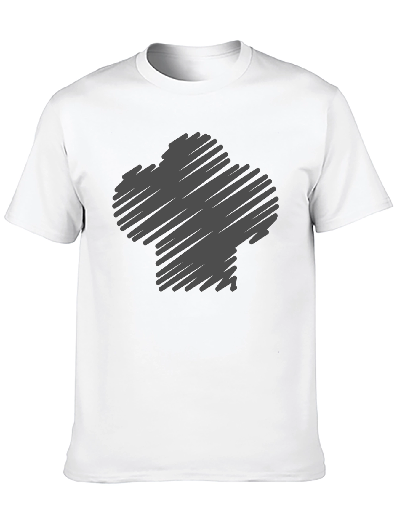 Black Black Graphic Print Tee view 10