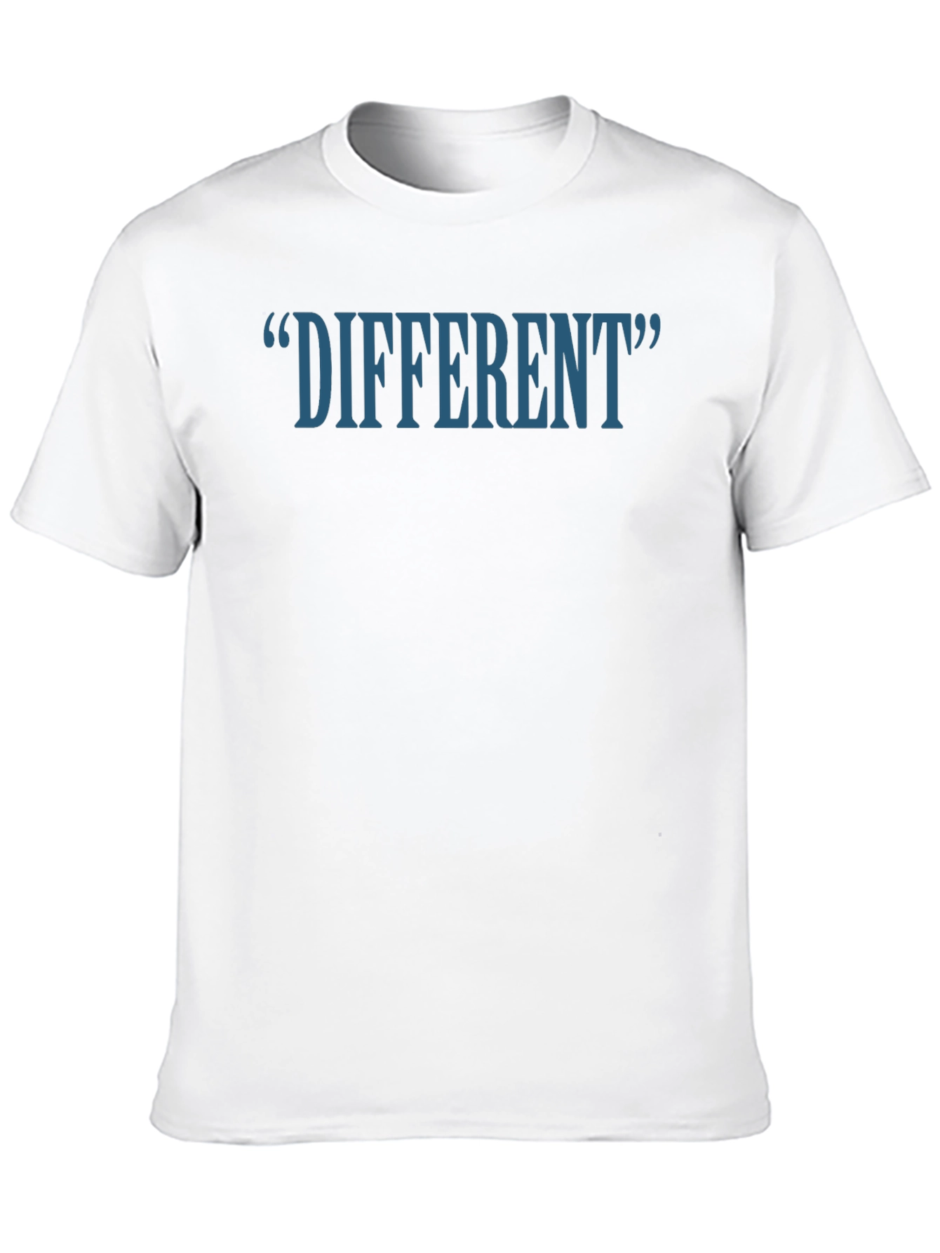 Black Different T-Shirt - Novelty Graphic Tee view 10