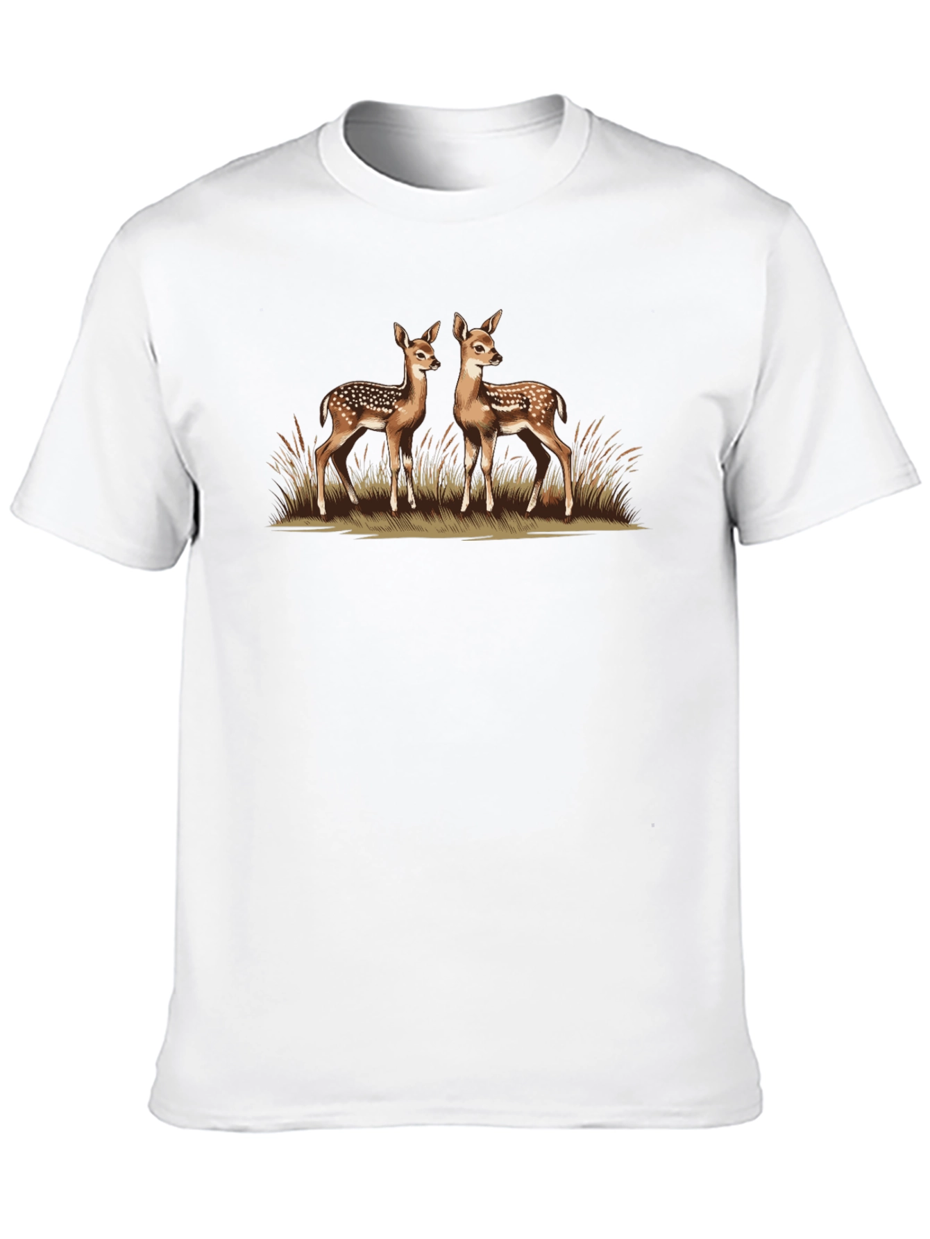 Black Fawn Graphic Tee - Nature Inspired view 10