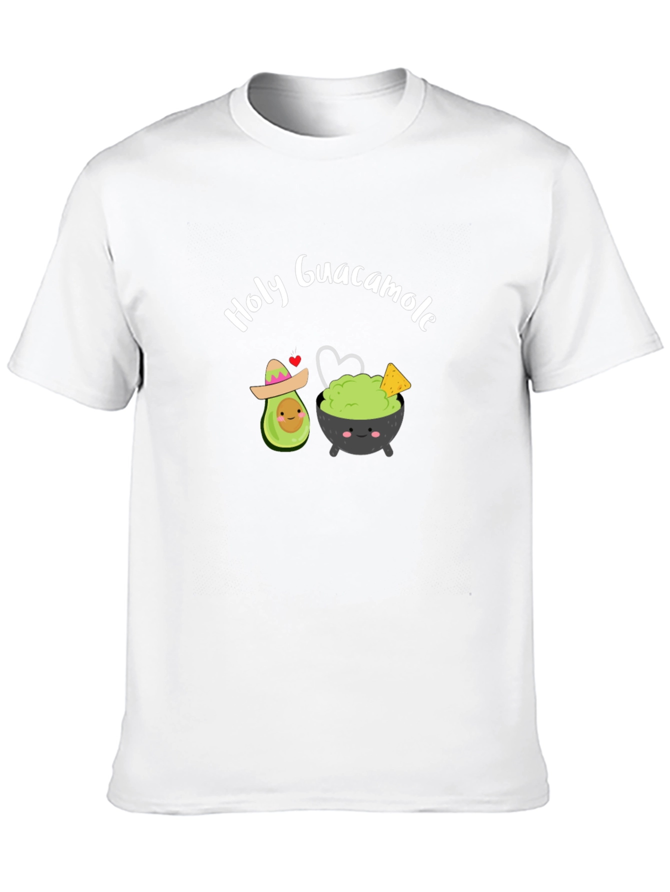 Black Holy Guacamole T-Shirt, Cute Avocado Tee view 10
