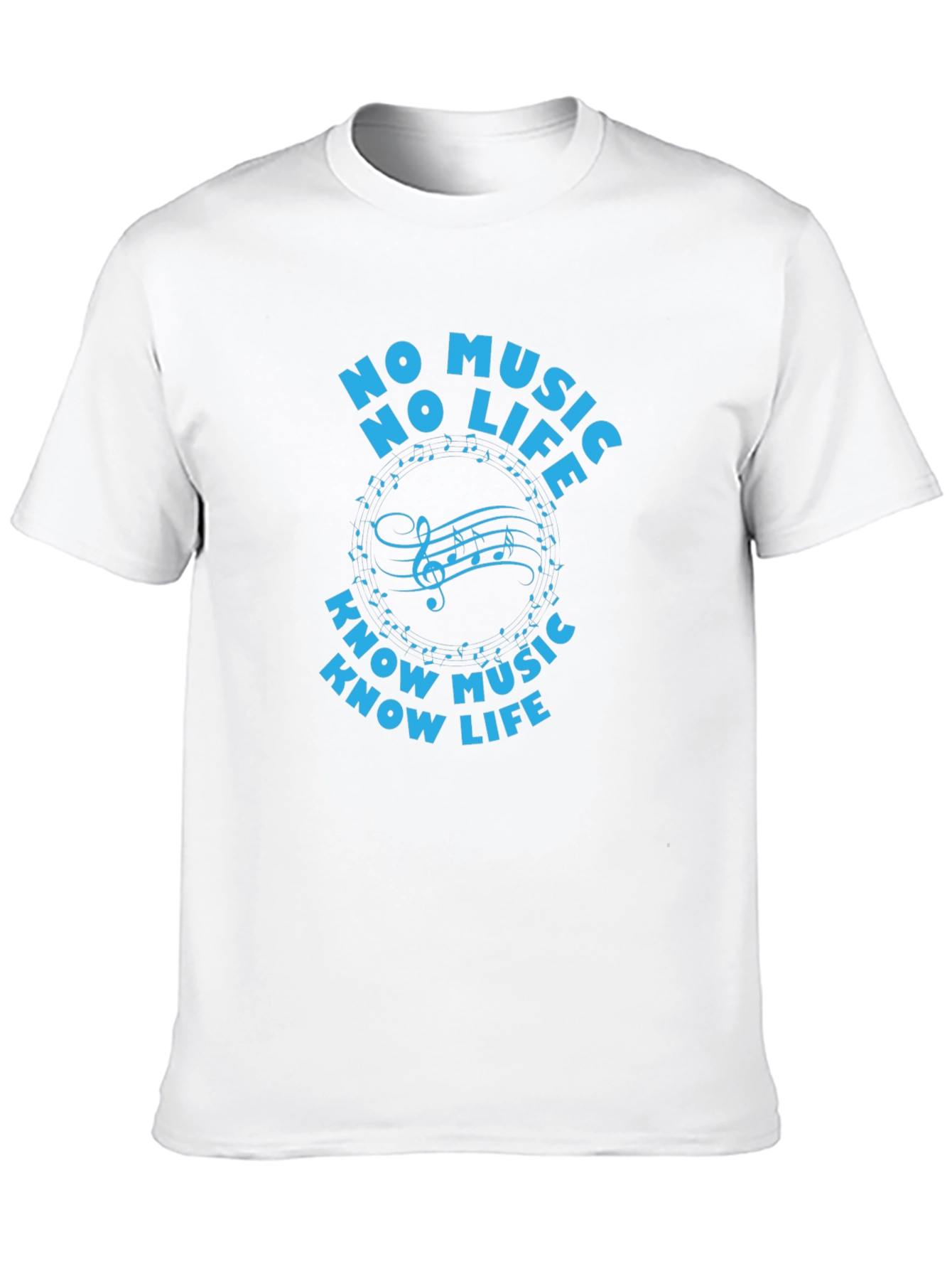 Black No Music No Life Graphic Tee - Black view 10