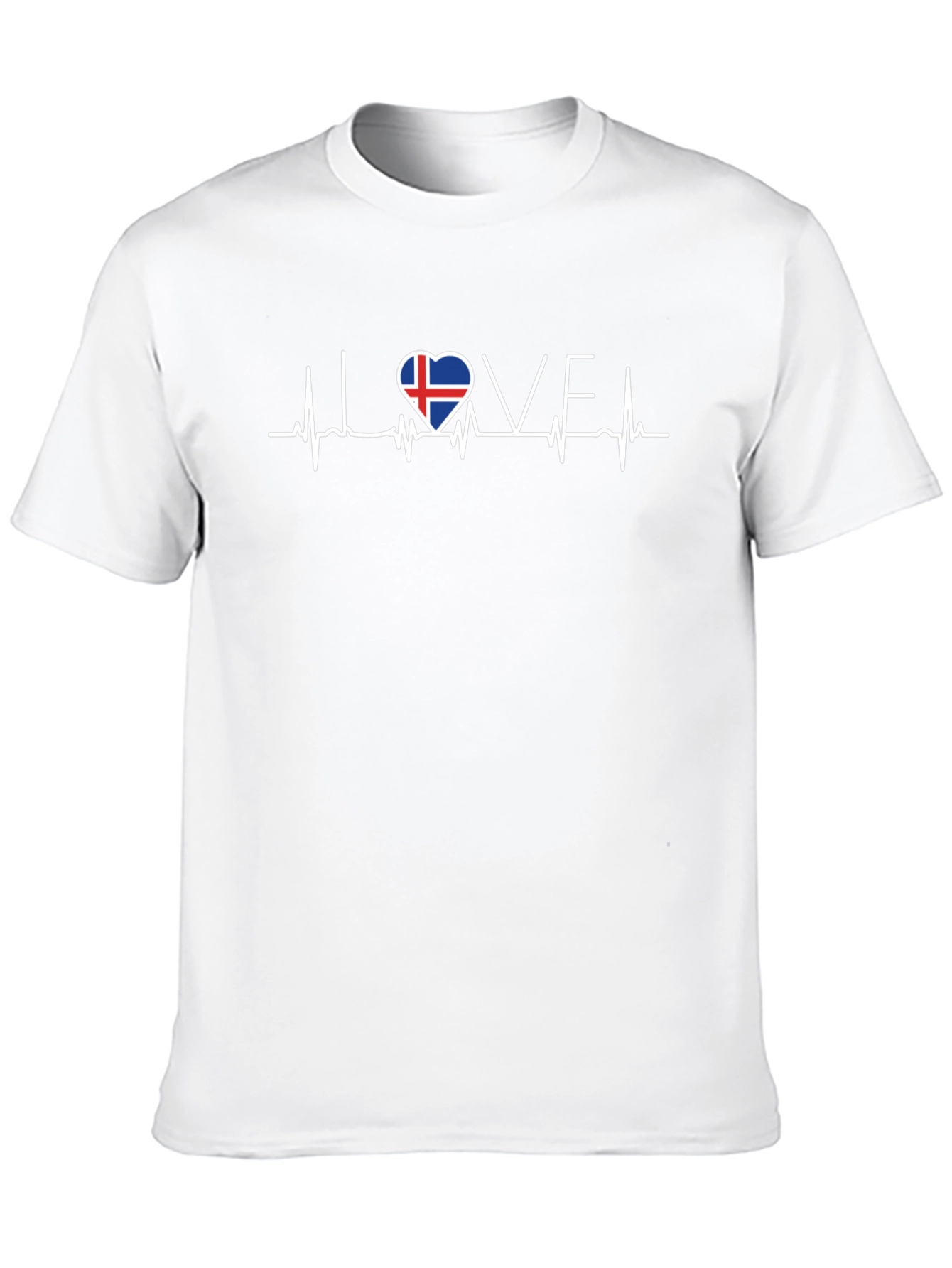 Icelandic Love Heartbeat T-Shirt - 10