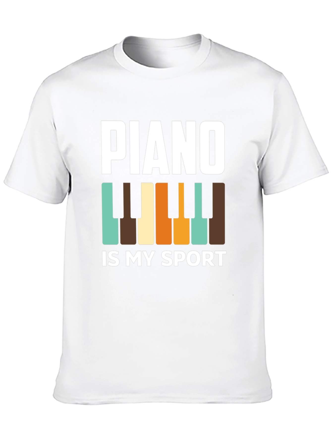 Black Piano Is My Sport - Graphic Tee view 10