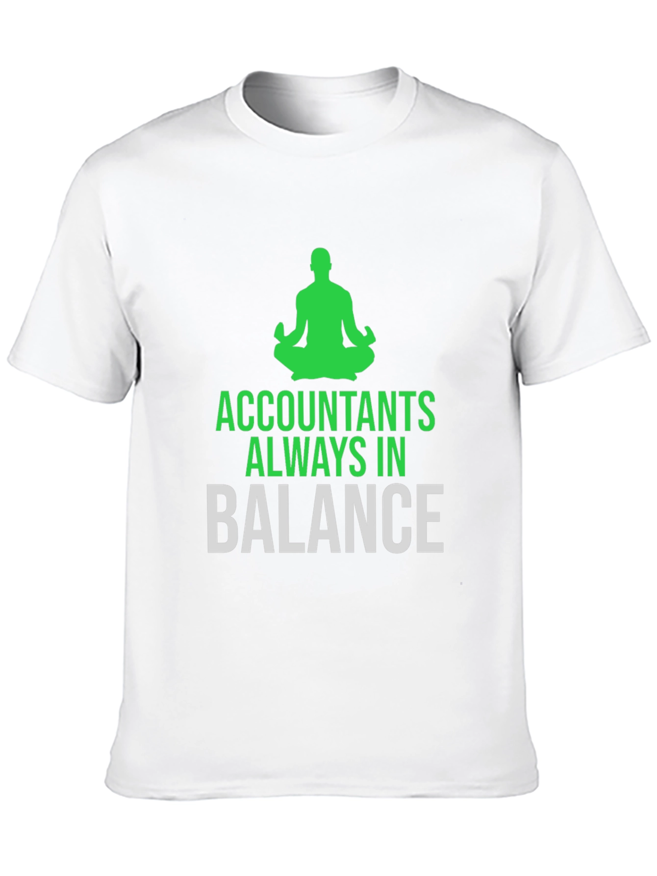Black Accountants Always in Balance T-Shirt view 10