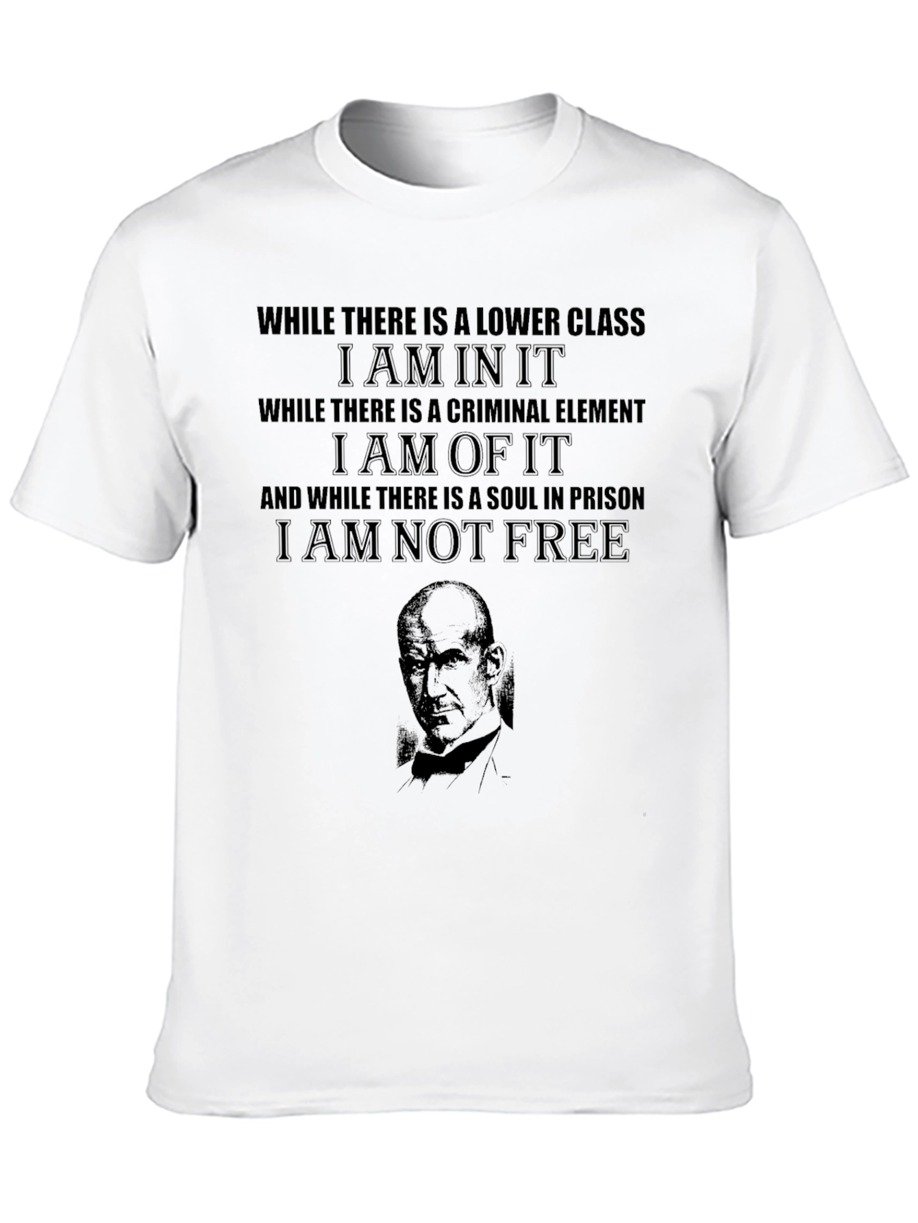 Black Philosophical Statement T-Shirt view 10