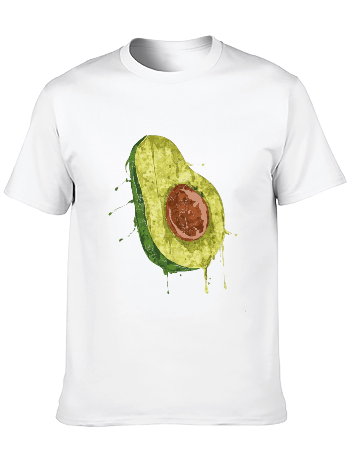 Black Avocado Graphic T-Shirt - Black view 10